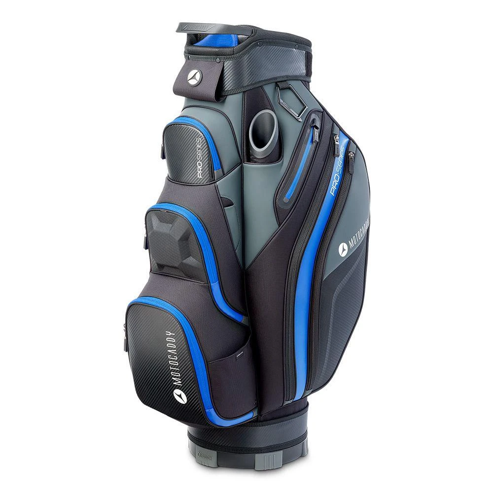 Motocaddy Pro Series Golf Cart Bag 2023 - Blue 1 Motocaddy Pro Series Golf Cart Bag 2023 - Blue