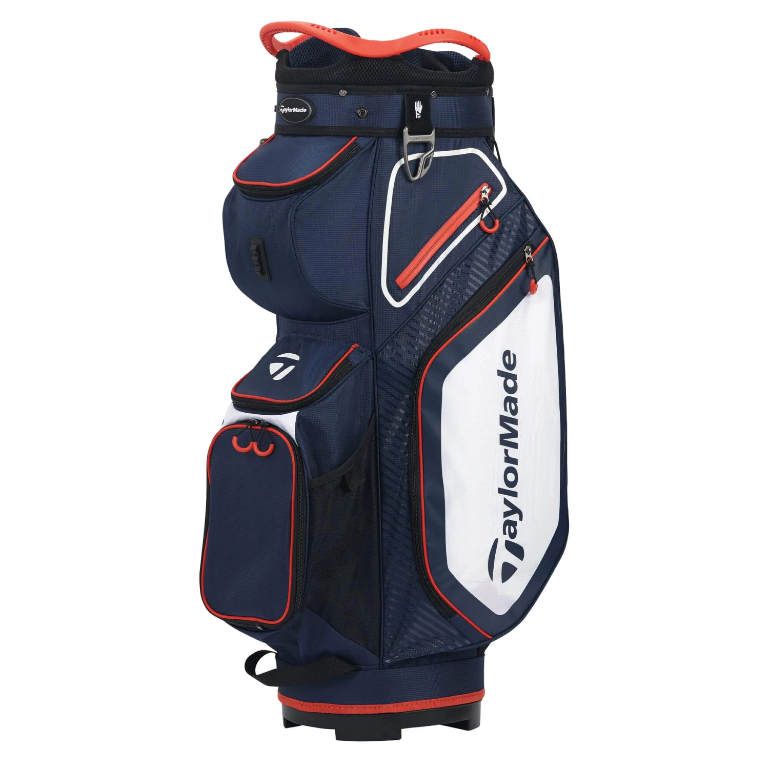 TaylorMade 8.0 Golf Cart Bag - Navy/White/Red 1 TaylorMade 8.0 Golf Cart Bag - Navy/White/Red