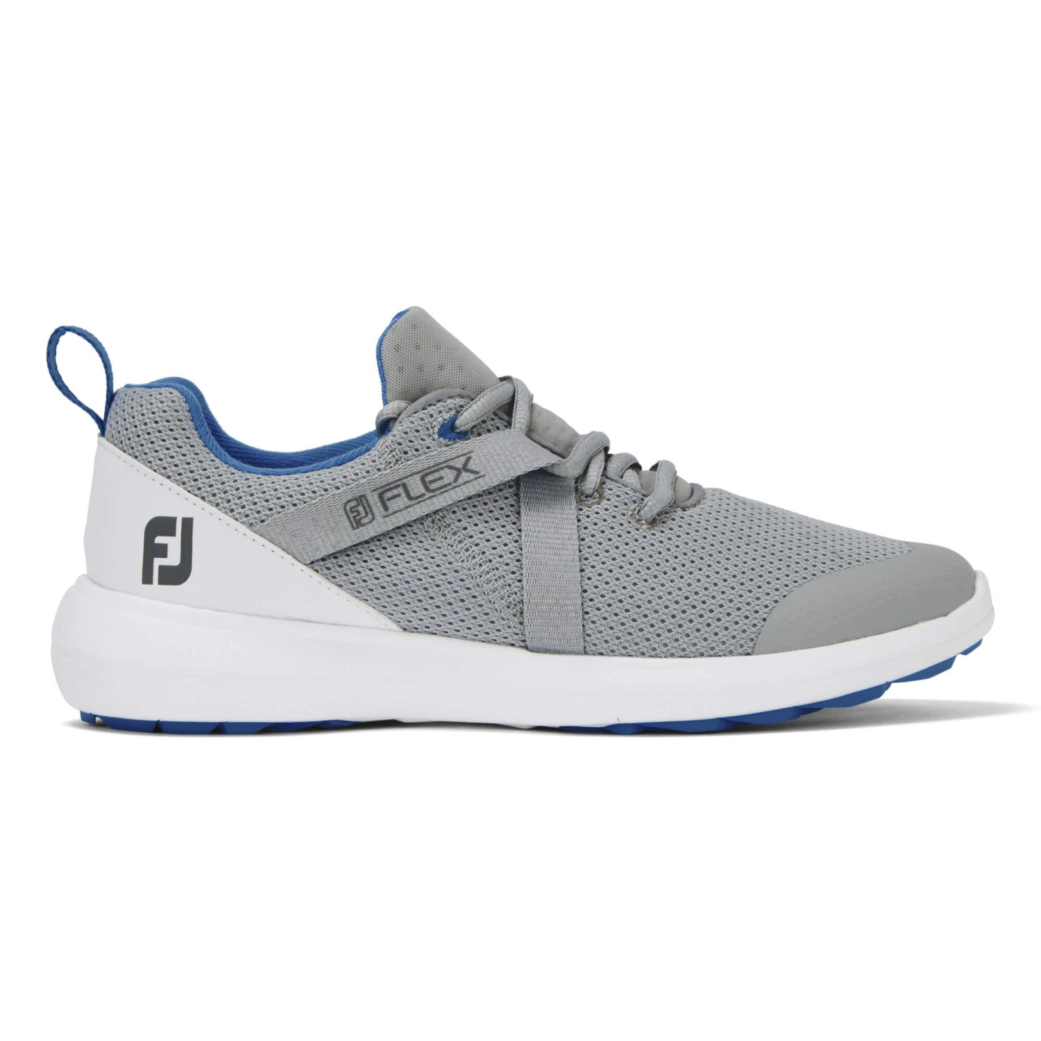 FootJoy FJ Flex Ladies Golf Shoes - Grey/Blue 1 FootJoy FJ Flex Ladies Golf Shoes - Grey/Blue