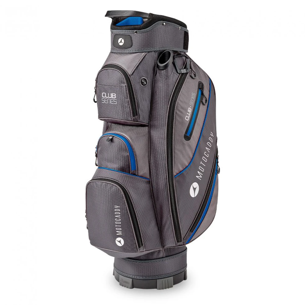 Motocaddy Club Series Golf Trolley Bag 2023 - Blue 1 Motocaddy Club Series Golf Trolley Bag 2023 - Blue
