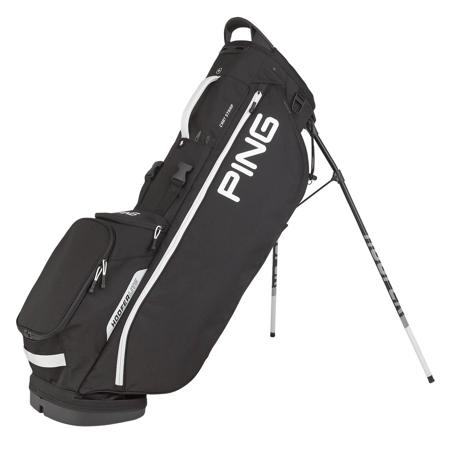 Ping Hoofer Lite 201 Golf Stand Bag - Black 1 Ping Hoofer Lite 201 Golf Stand Bag - Black
