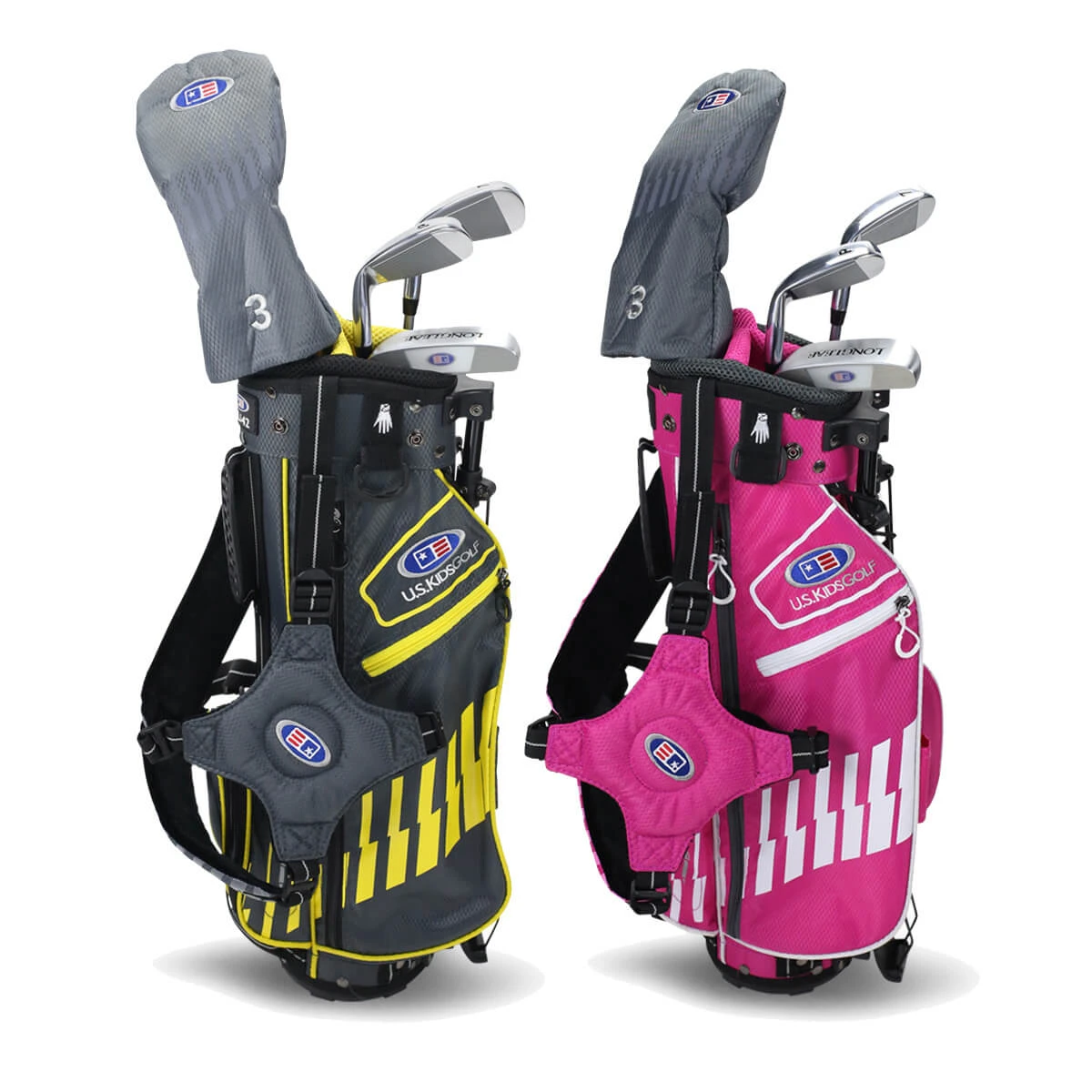 US Kids Golf 4 Club Stand Bag Junior Golf Set 42'' - Age 5 1 US Kids Golf 4 Club Stand Bag Junior Golf Set 42'' - Age 5