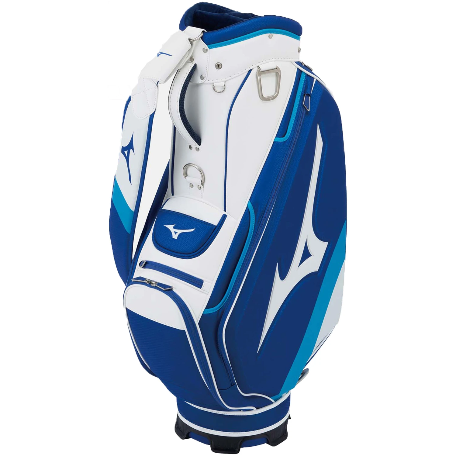 Mizuno Tour Staff Mid Golf Bag - Staff Blue 1 Mizuno Tour Staff Mid Golf Bag - Staff Blue