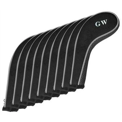 Longridge Longneck Neoprene Iron Golf Head Covers (4-GW) 2 Longridge Longneck Neoprene Iron Golf Head Covers (4-GW) - Image 2