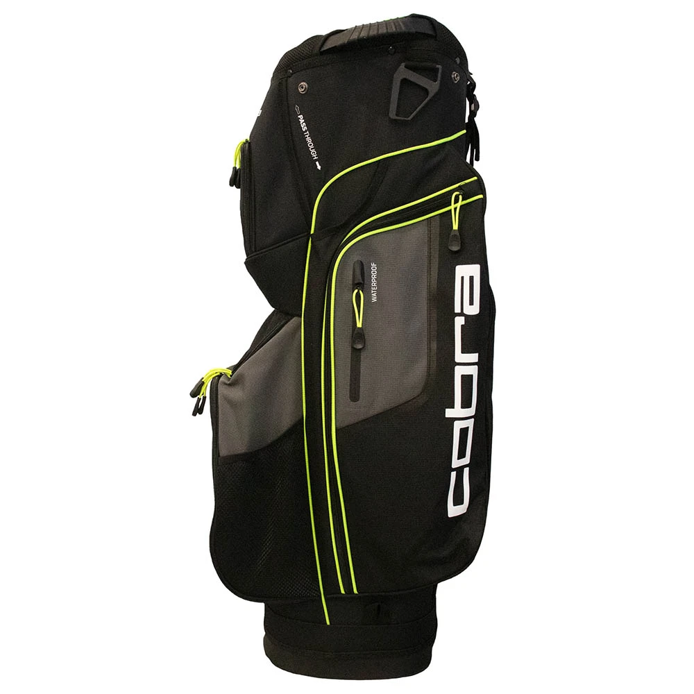 Cobra XL Golf Cart Bag - Black/Yellow 1 Cobra XL Golf Cart Bag - Black/Yellow