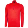 Galvin Green Dixon Insula Half Zip Golf Pullover - Red