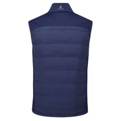 Oscar Jacobson Randal Full Zip Padded Golf Gilet