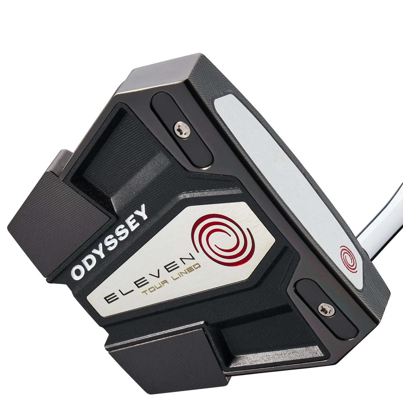 Odyssey Eleven Tour Lined Double Bend OS Golf Putter 1 Odyssey Eleven Tour Lined Double Bend OS Golf Putter
