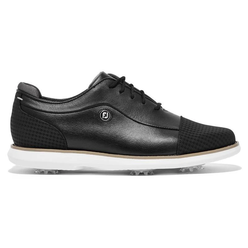 FootJoy Traditions Women Golf Shoe - Black 1 FootJoy Traditions Women Golf Shoe - Black