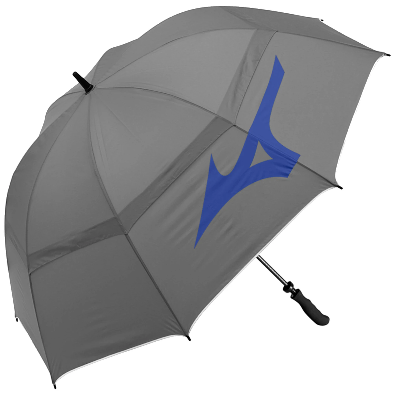 Mizuno Twin Canopy 55'' Golf Umbrella - Grey 2 Mizuno Twin Canopy 55'' Golf Umbrella - Grey - Image 2
