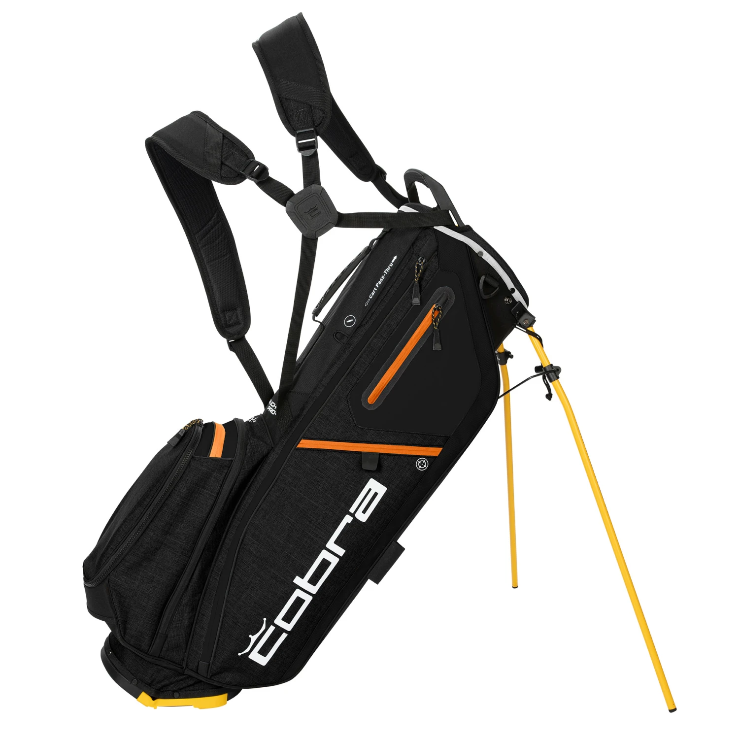 Cobra Ultralight Pro+ Golf Stand Bag - Black/Gold 1 Cobra Ultralight Pro+ Golf Stand Bag - Black/Gold