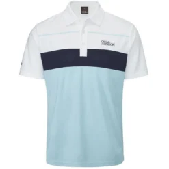 Oscar Jacobson Dodman Golf Polo Shirt - Blue
