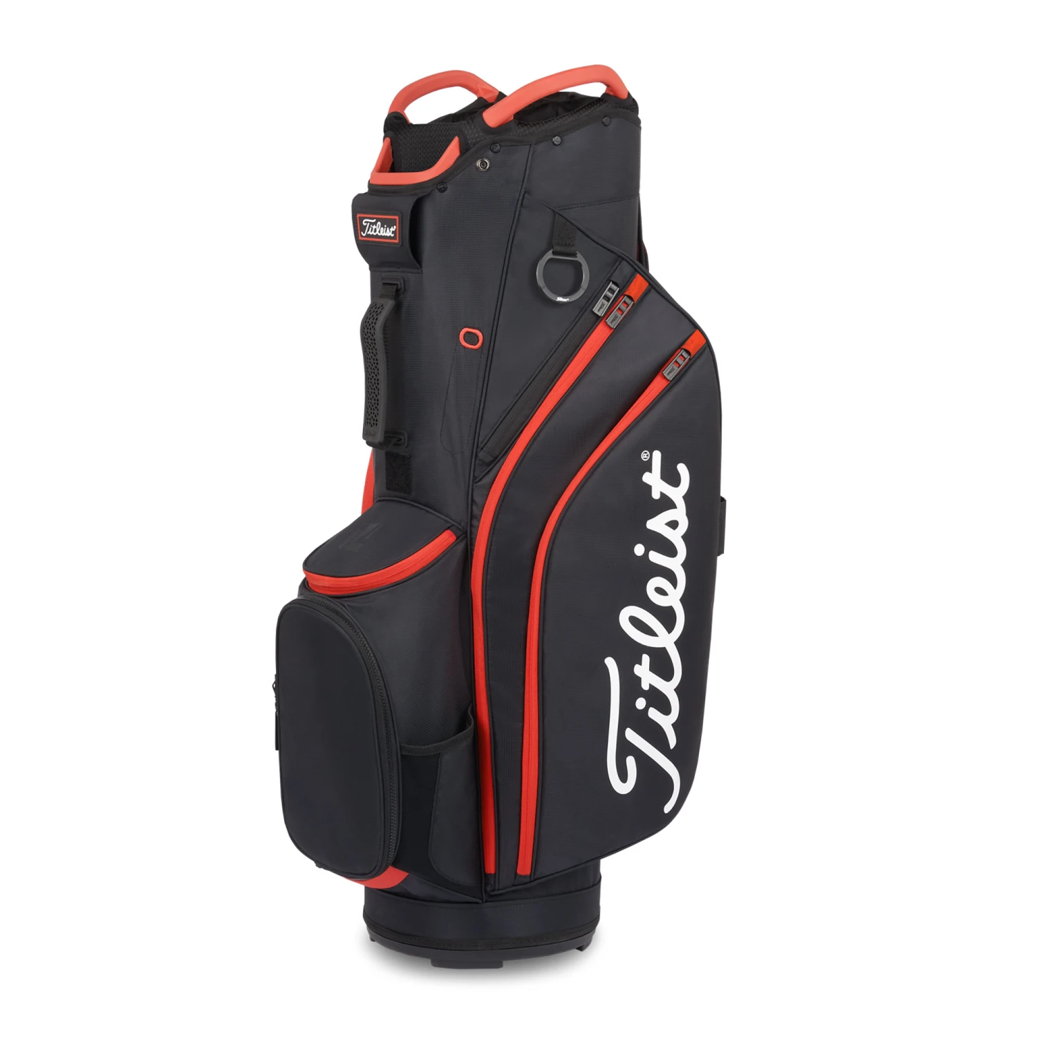 Titleist Cart 14 Golf Cart Bag - Black/Red 1 Titleist Cart 14 Golf Cart Bag - Black/Red