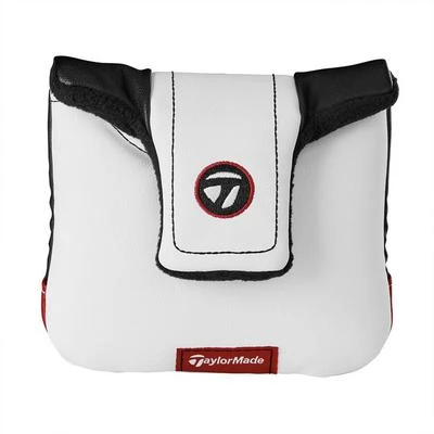 TaylorMade Spider Mallet Putter Cover - White/Black/Red 2 TaylorMade Spider Mallet Putter Cover - White/Black/Red - Image 2