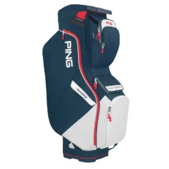 Ping Traverse 214 Golf Cart Bag - Navy/White/Red
