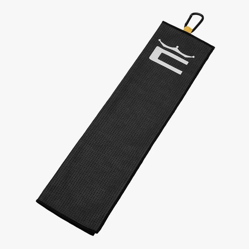 Cobra Tri Fold Golf Towel - Black 1 Cobra Tri Fold Golf Towel - Black