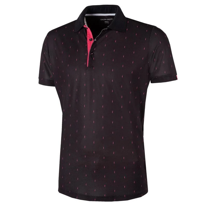 Galvin Green MAYSON Ventil8+ Golf Shirt - Black 1 Galvin Green MAYSON Ventil8+ Golf Shirt - Black