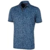 Galvin Green MACK Ventil8+ Golf Shirt - Navy/Niagara Blue