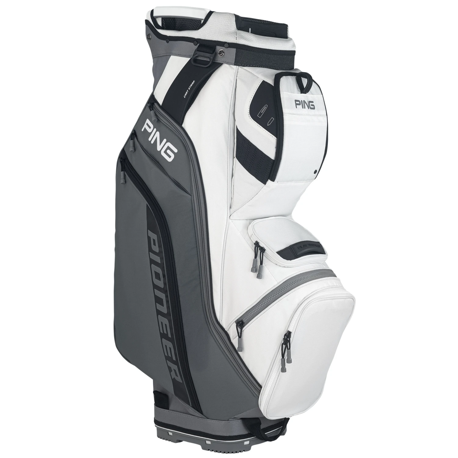 Ping Pioneer 214 Cart Bag - Grey/White 1 Ping Pioneer 214 Cart Bag - Grey/White