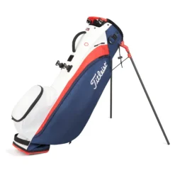 Titleist Players 4 Carbon Golf Stand Bag - Navy/White/Red