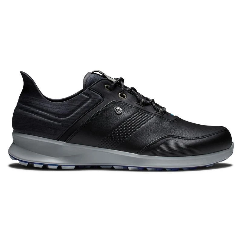 FootJoy Stratos Golf Shoe - Black/Charcoal/Blue Jay 1 FootJoy Stratos Golf Shoe - Black/Charcoal/Blue Jay