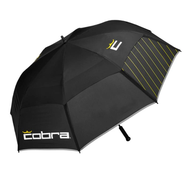 Double Canopy Golf Umbrella - Cobra Black 1 Double Canopy Golf Umbrella - Cobra Black