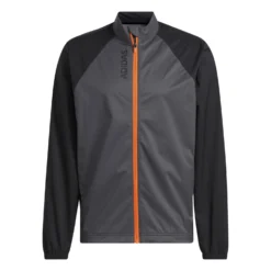 Adidas Provisional Lightweight Golf Rain Jacket - Black