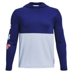 Under Armour Boys UA MultiLogo Golf Hoodie - Bauhaus Blue