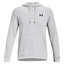 Under Armour Mens Armour Fleece Twist Golf Hoodie - Halo Grey