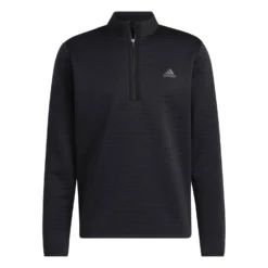 Adidas DWR 1/4 Zip Golf Sweater - Black