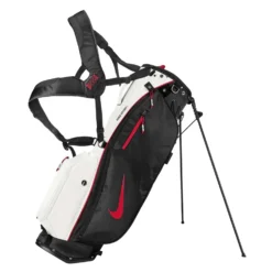 Nike Sport Lite Golf Stand Bag - Black/White/Red