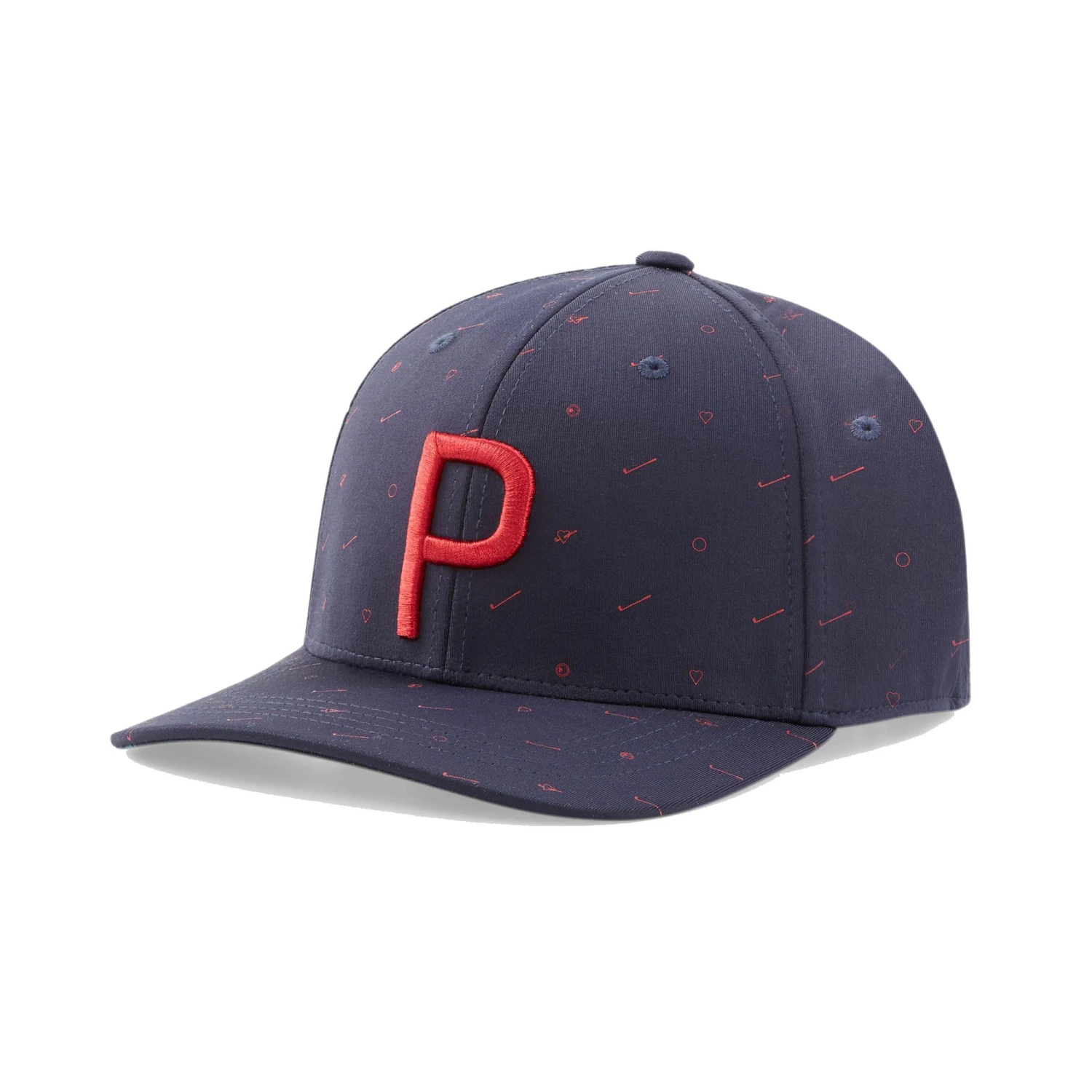 Puma Love Golf P Snapback Golf Cap 1 Puma Love Golf P Snapback Golf Cap