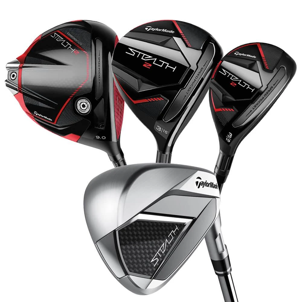 TaylorMade Stealth 2 Full Golf Club Package Set 1 TaylorMade Stealth 2 Full Golf Club Package Set