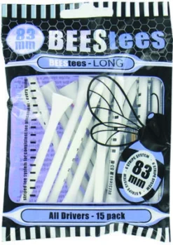 Brand Fusion BEEStees Wooden Golf Tees (25 Tee Pack) 7 Brand Fusion BEEStees Wooden Golf Tees (25 Tee Pack) -Golf Gear Store 515461486215132 64898