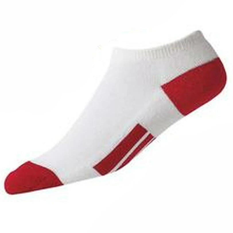FootJoy Junior ProDry Low Cut Golf Socks - White 1 FootJoy Junior ProDry Low Cut Golf Socks - White