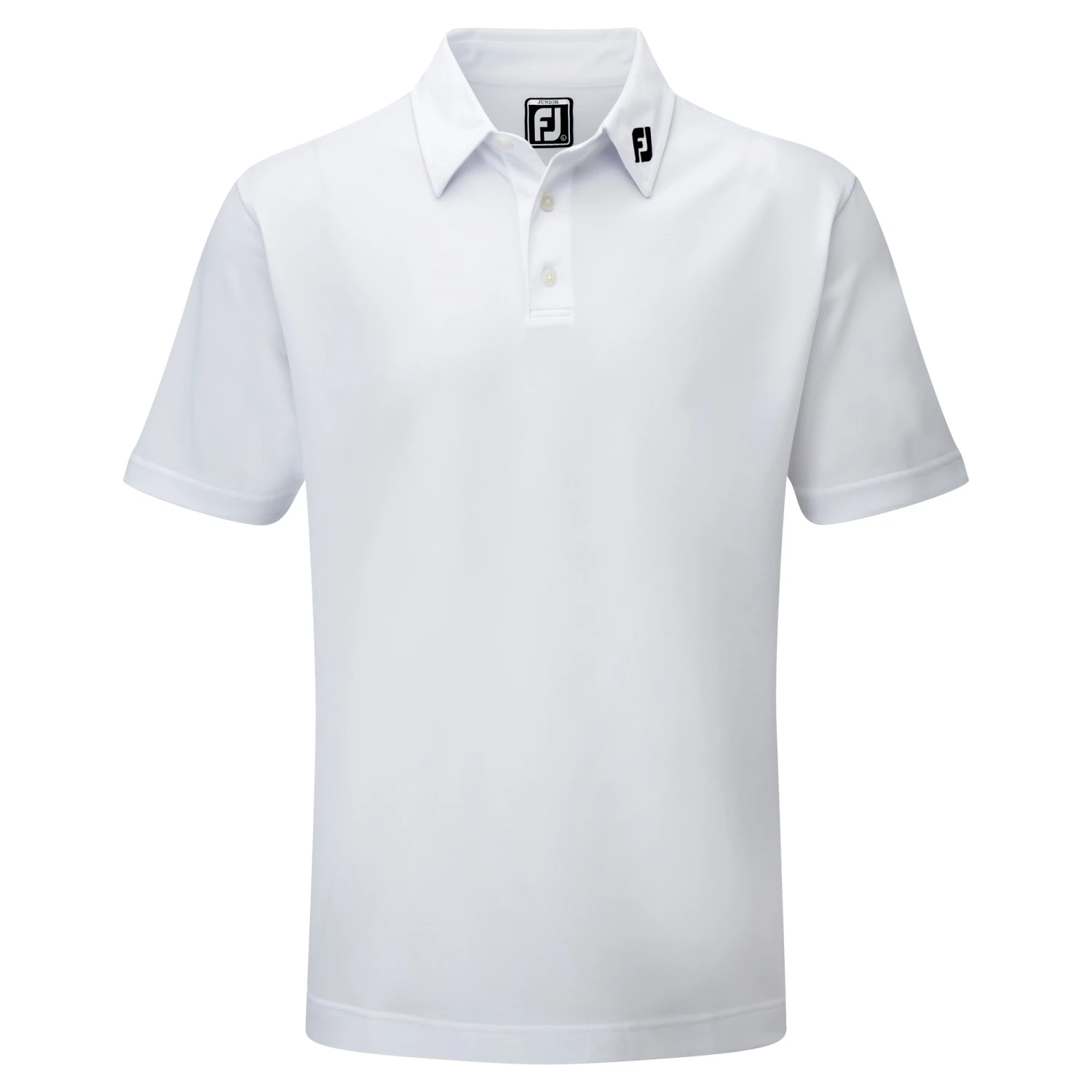 FootJoy Junior Stretch Pique Solid Golf Shirt 1 FootJoy Junior Stretch Pique Solid Golf Shirt