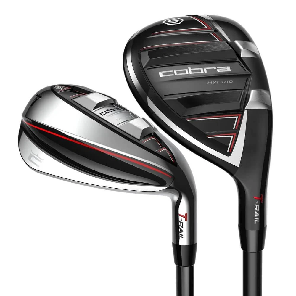 Cobra T-Rail Combo Golf Iron Set - Graphite 1 Cobra T-Rail Combo Golf Iron Set - Graphite