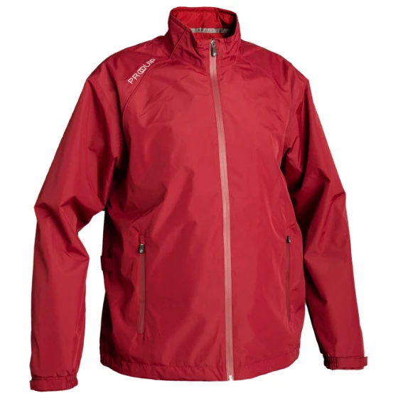 ProQuip Tempest Waterproof Golf Jacket - Burgundy 1 ProQuip Tempest Waterproof Golf Jacket - Burgundy