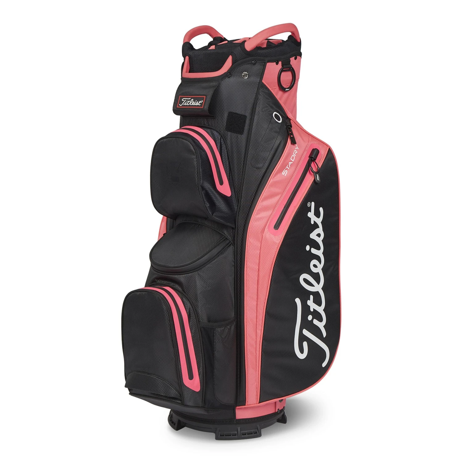 Titleist Cart 14 StaDry Golf Cart Bag - Black/Candy 1 Titleist Cart 14 StaDry Golf Cart Bag - Black/Candy