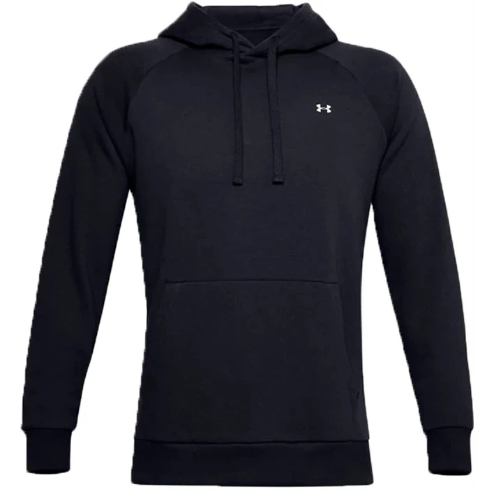 Under Armour UA Rival Fleece Golf Hoodie - Black 1 Under Armour UA Rival Fleece Golf Hoodie - Black