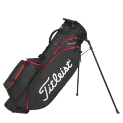Titleist Players 4 StaDry Golf Stand Bag - Black/Black/Red
