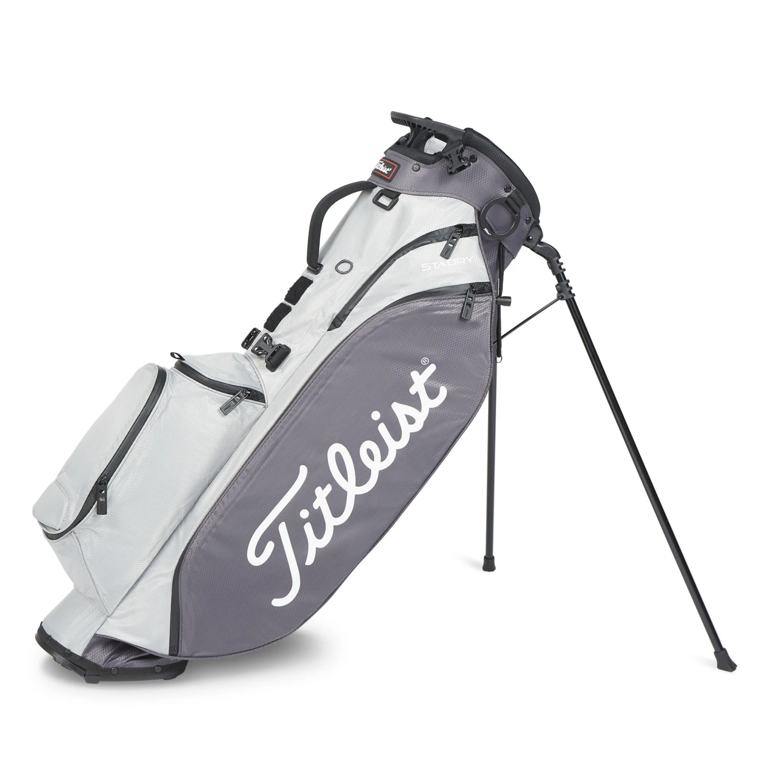 Titleist Players 4 StaDry Golf Stand Bag - Grey/Graphite 1 Titleist Players 4 StaDry Golf Stand Bag - Grey/Graphite