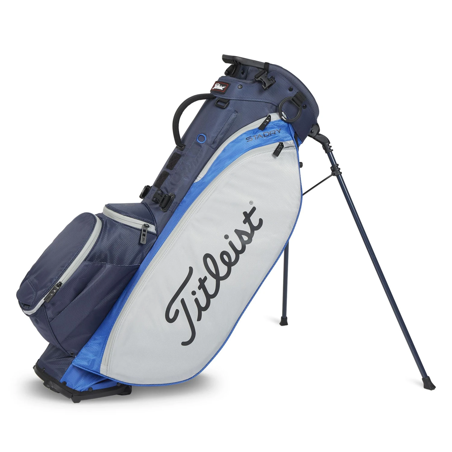 Titleist Players 5 StaDry Golf Stand Bag - Navy/Royal/Grey 1 Titleist Players 5 StaDry Golf Stand Bag - Navy/Royal/Grey
