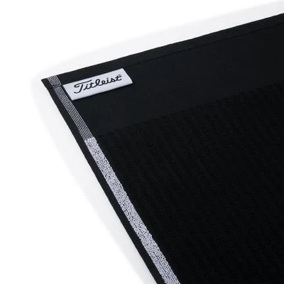 Titleist Players Terry Golf Towel - Black 2 Titleist Players Terry Golf Towel - Black - Image 2