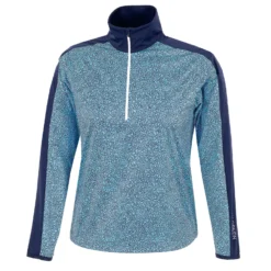 Galvin Green Roma Junior Interface Half Zip Jacket - Navy/Blue