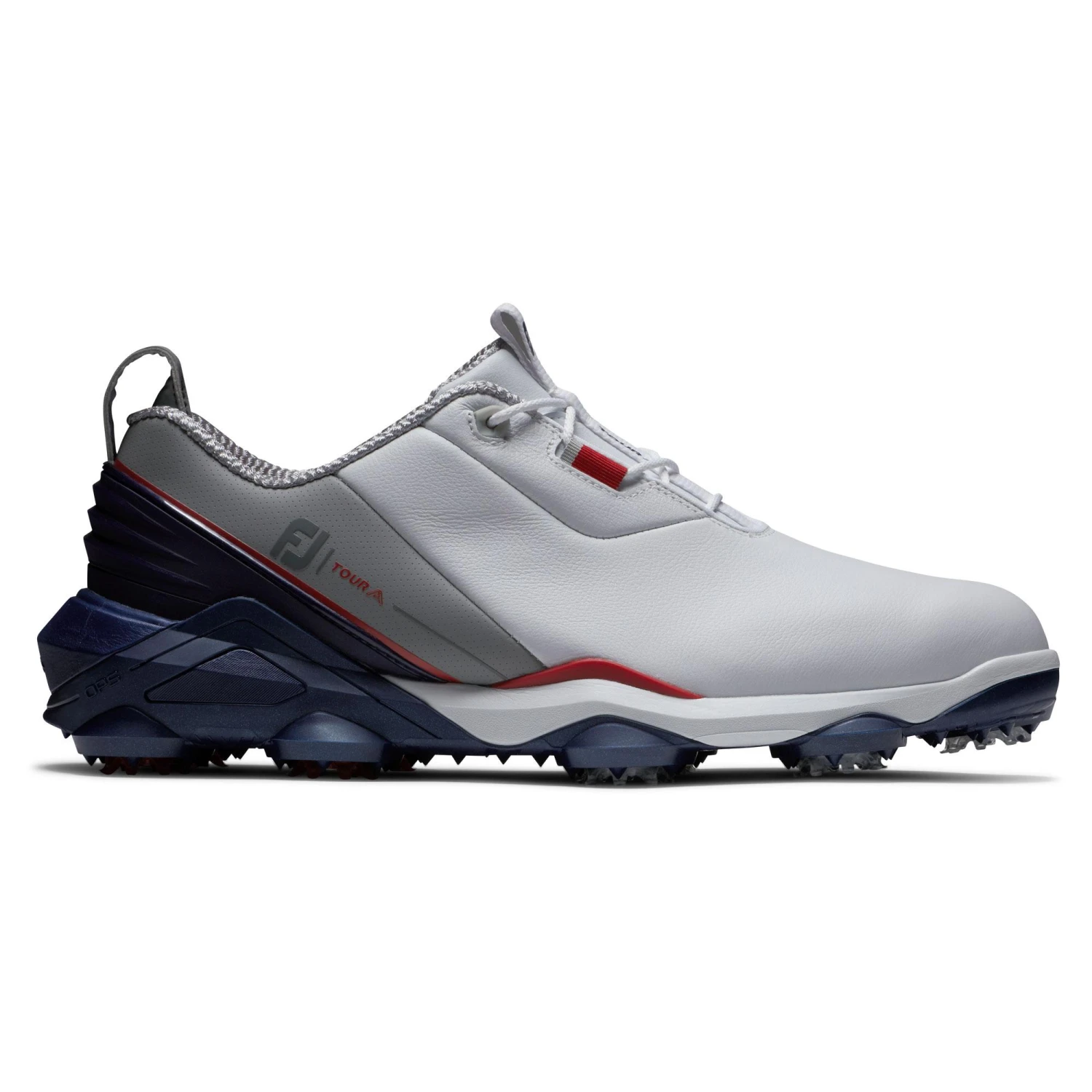 FootJoy Tour Alpha Golf Shoes - White/Navy/Grey 1 FootJoy Tour Alpha Golf Shoes - White/Navy/Grey