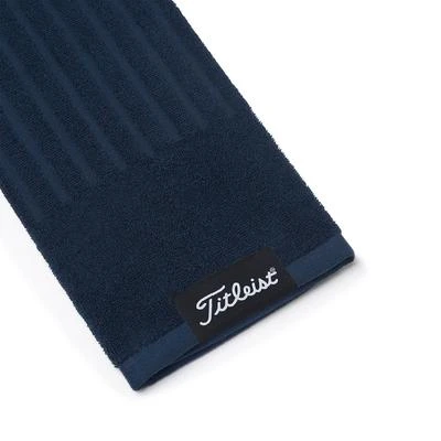 Titleist Trifold Golf Cart Towel - Navy 2 Titleist Trifold Golf Cart Towel - Navy - Image 2