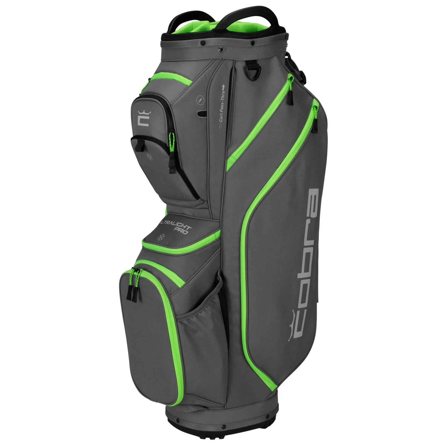 Cobra Ultralight Pro Golf Cart Bag - Quiet Shade/Green Gecko 1 Cobra Ultralight Pro Golf Cart Bag - Quiet Shade/Green Gecko